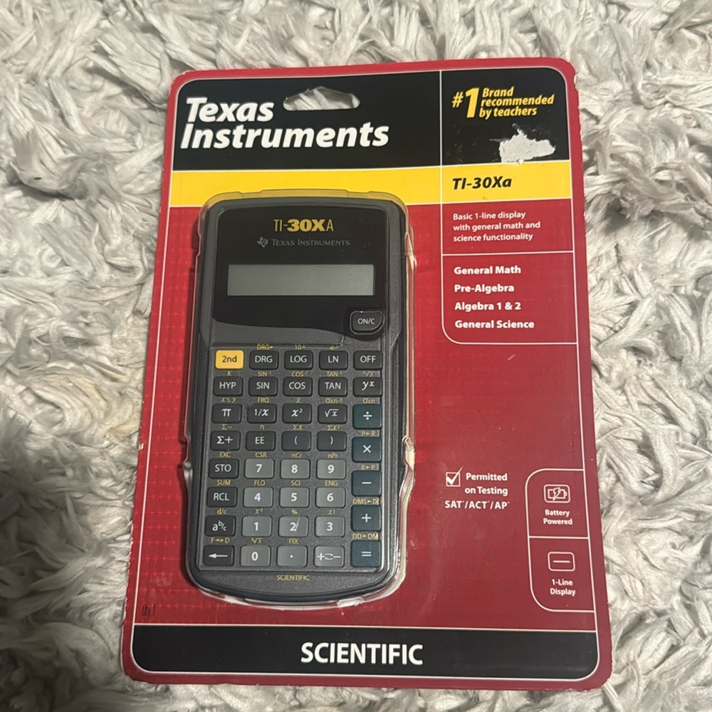 Texas Instruments calculator